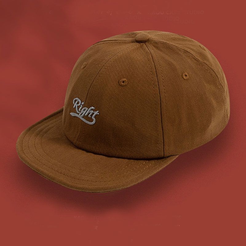 ツバ上げ 帽子 ネービー アンパイア キャップ ショートブリム