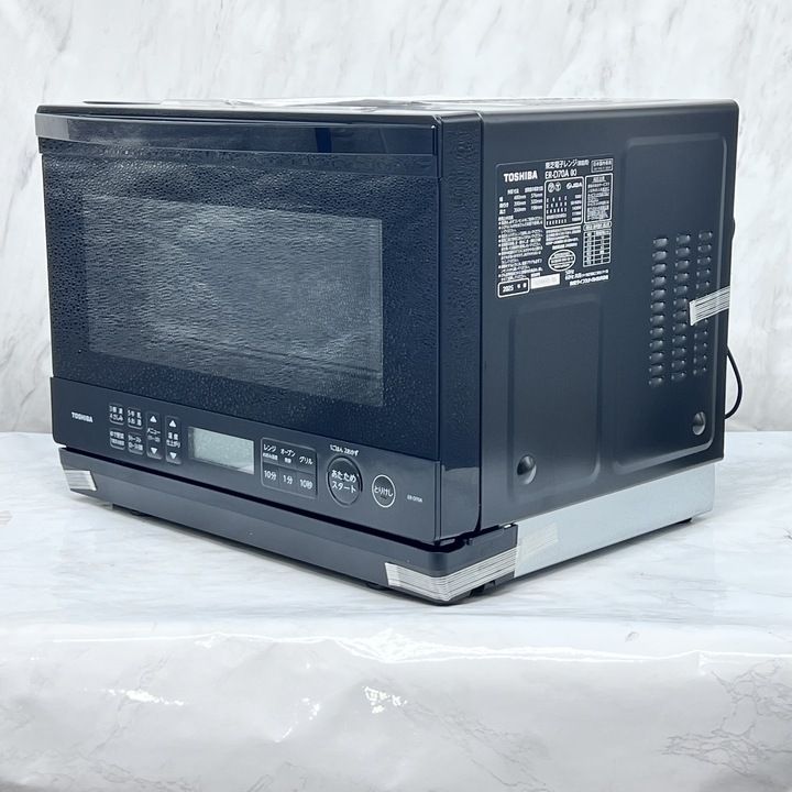 【新品未開封】TOSHIBA ER-D70A K オーブンレンジ 26L 黒 東芝(TOSHIBA) ER-D70A-K(ブラック) 石窯ドーム 角皿式スチーム