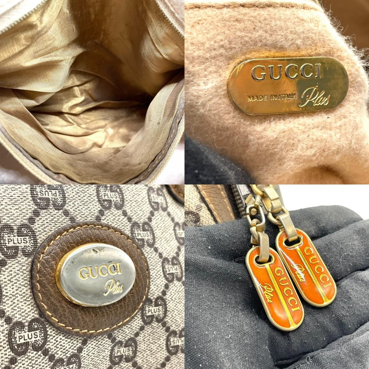 レザー ゴールド金具