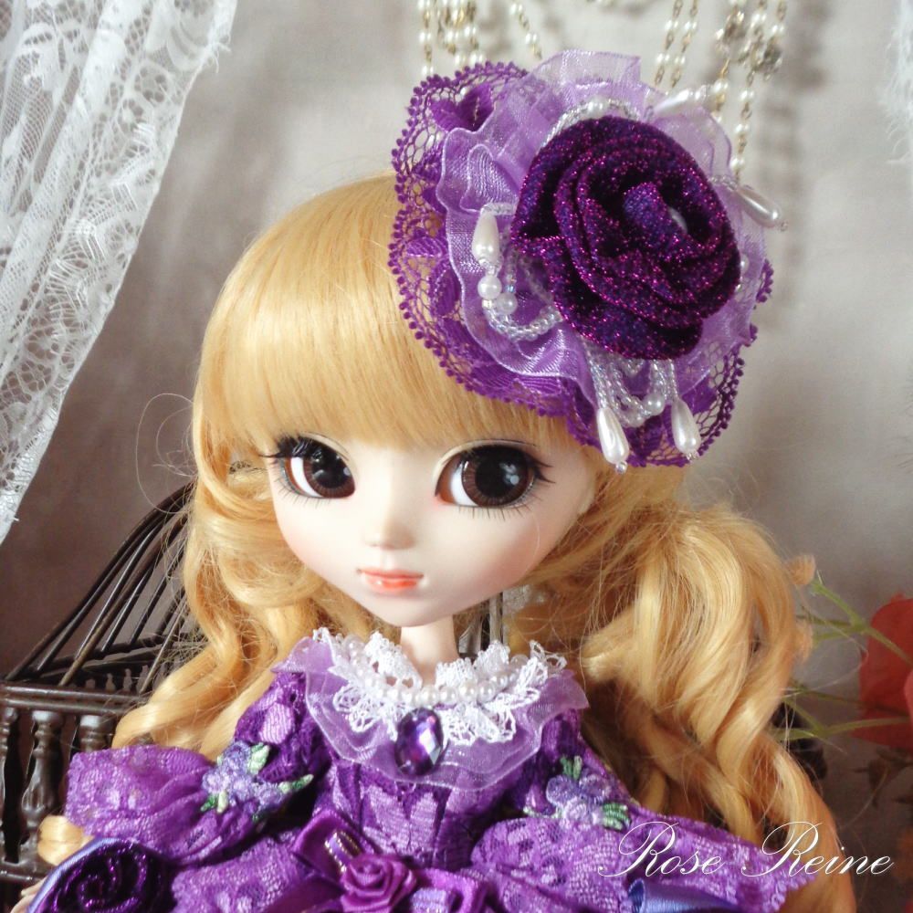 アメジストフェアリーのフリルボンネットドールドレス豪華5点セット