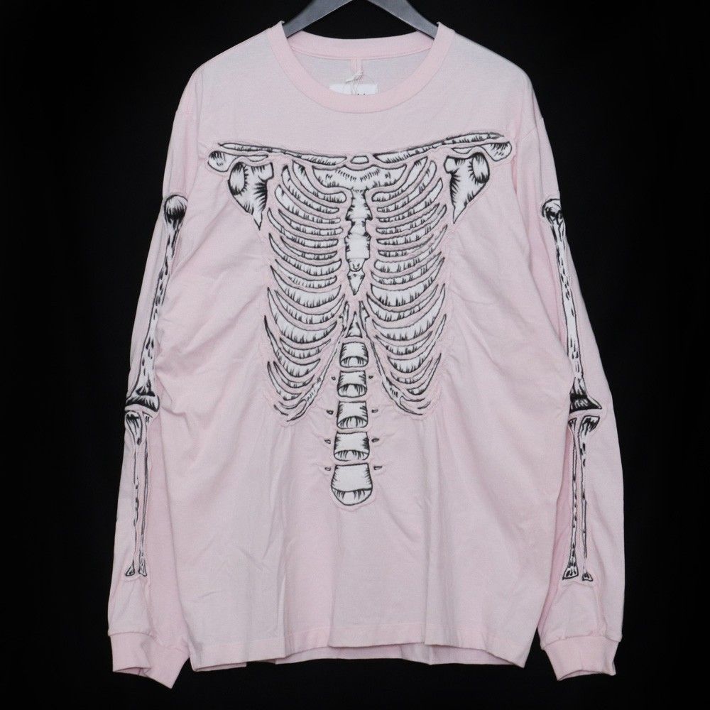 DOUBLET SKULL SHIRRING EMBROIDERY T-SHIRT - メルカリ