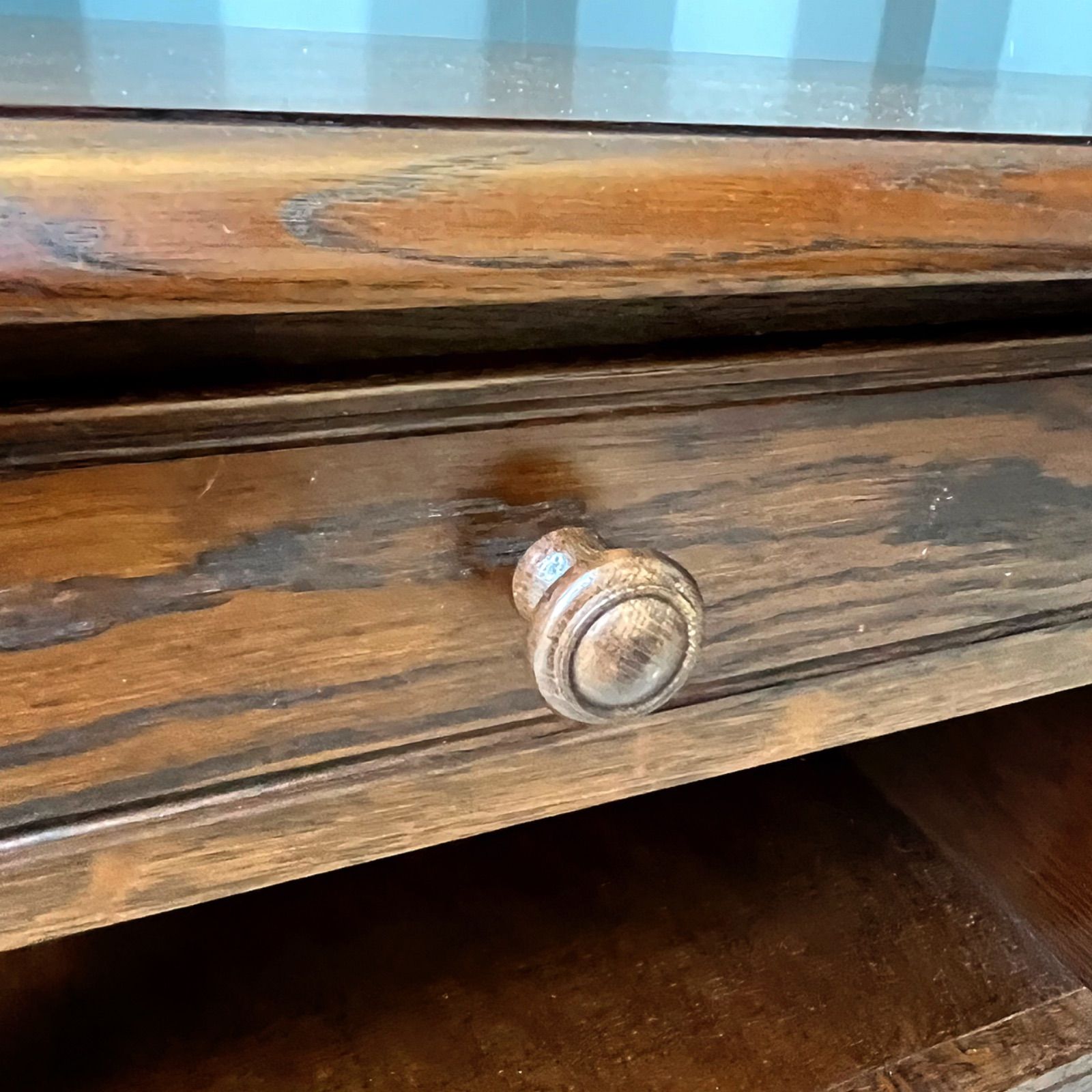 取付無料！葉山家具 クラシック 天然木おしゃれアンティークローボード