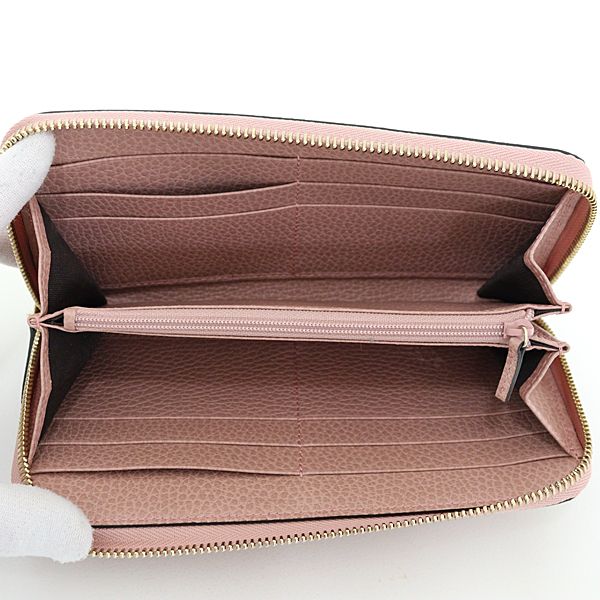 グッチ GUCCI インターロッキングG ジップアラウンド ウォレット