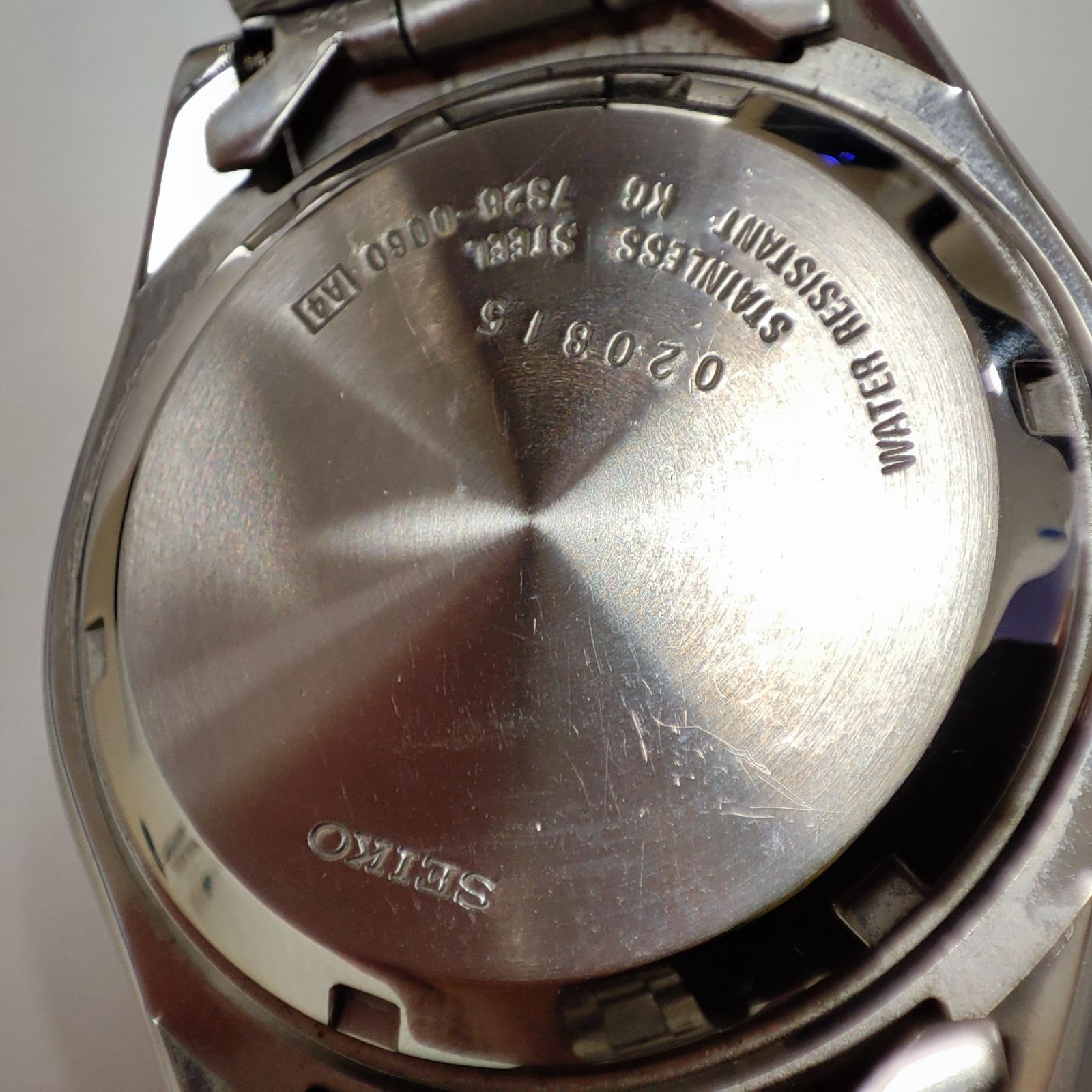 SEIKO5 セイコー5 7S26-0060 自動巻 稼働 デイデイト 黒文字盤 - メルカリ