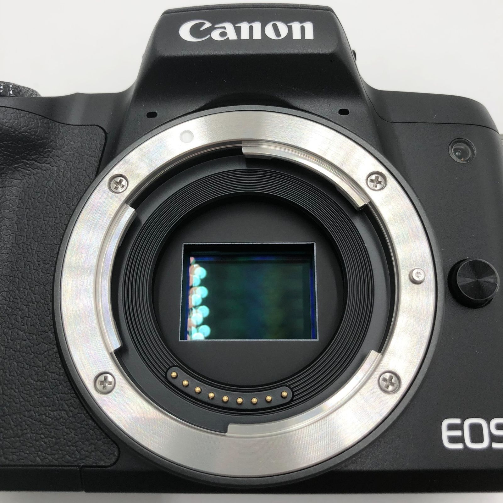 Canon ミラーレス一眼カメラ EOS Kiss M ダブルズームキット ブラック