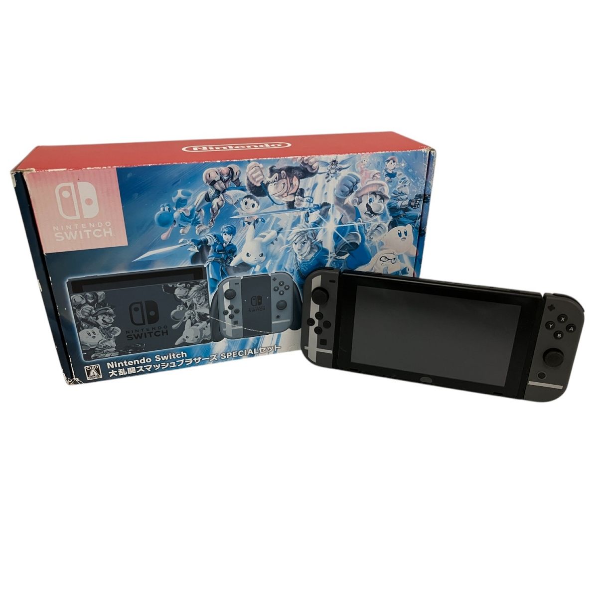 Nintendo HAC-001 switch スマブラ仕様 家庭用ゲーム機 ニンテンドー B9982413