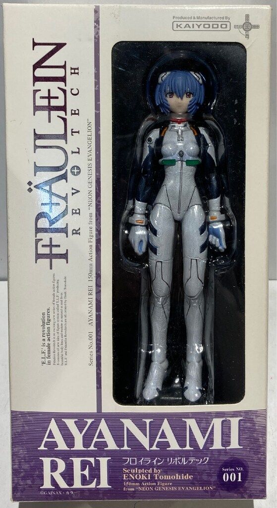 海洋堂 - 海洋堂　フロイラインリボルテック　綾波レイ　未開封品 カイヨウドウ 海洋堂 フィギュア フロイラインリボルテック008