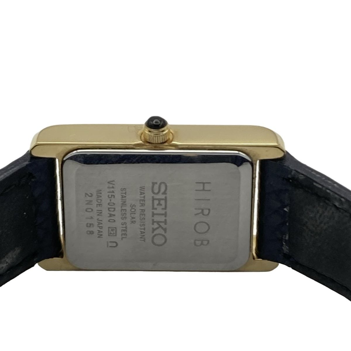 SEIKO セイコー　ソーラー腕時計　アナログ　V115-0DA0 レディース SEIKO(セイコー) 腕時計 - V115-0DA0 レディース HIROBコラボ 白