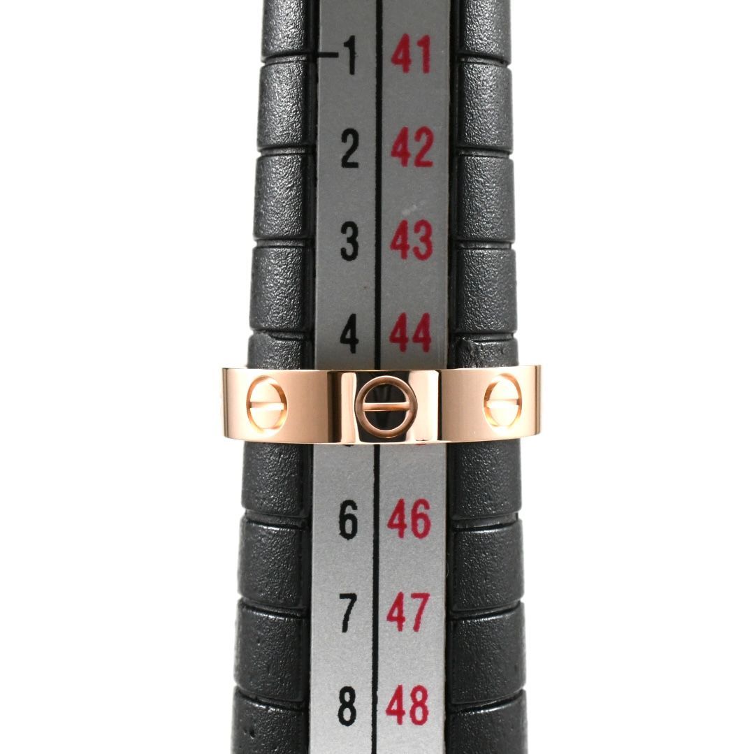 Cartier カルティエ ミニラブリング K18PG ピンクゴールド SIZE:45