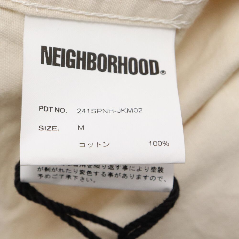 NEIGHBORHOOD (ネイバーフッド) 24SS BW.SHOP COAT ショップコート