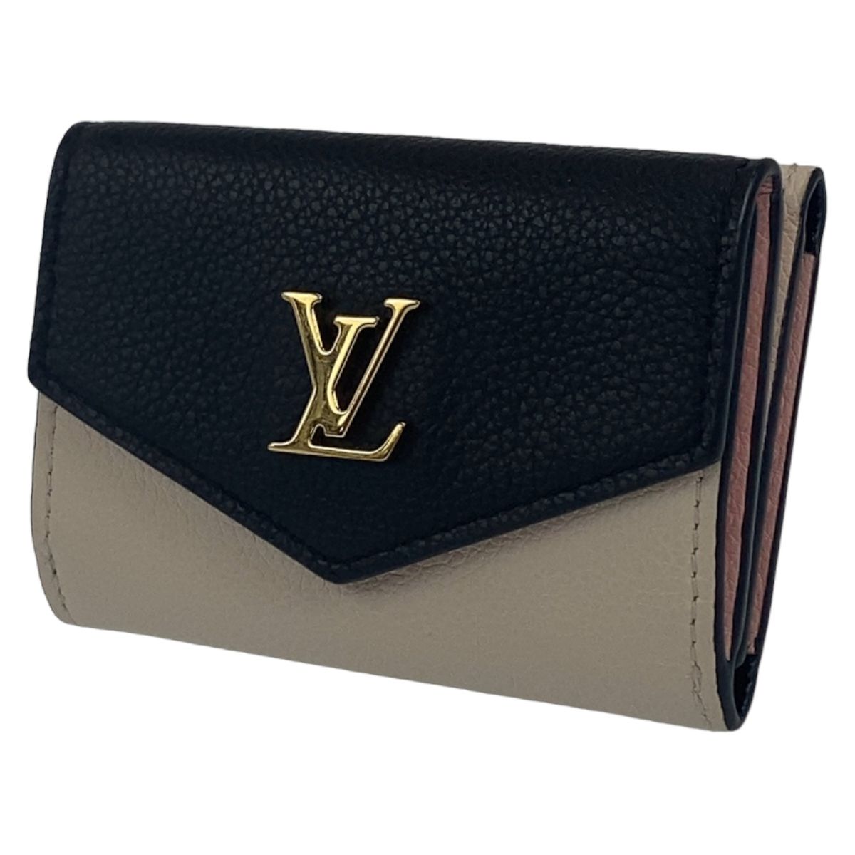 LOUIS VUITTON ルイヴィトン ポルトフォイユ ロックミニ ノワール  