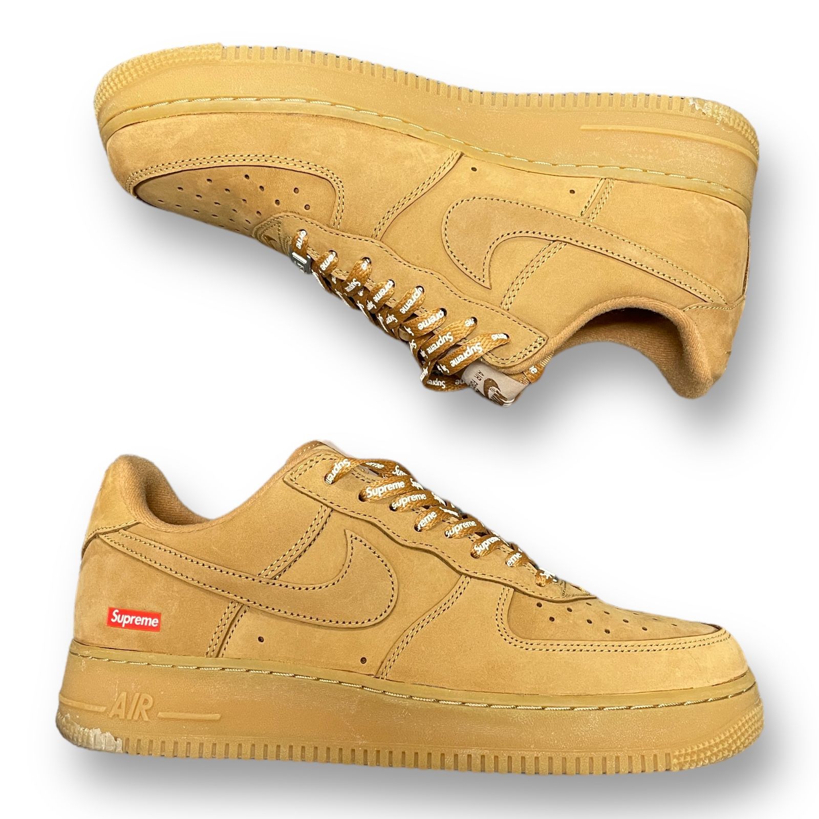 美品 Supreme NIKE AIR FORCE 1 LOW W /SP WHEAT DN1555-200 ウィート