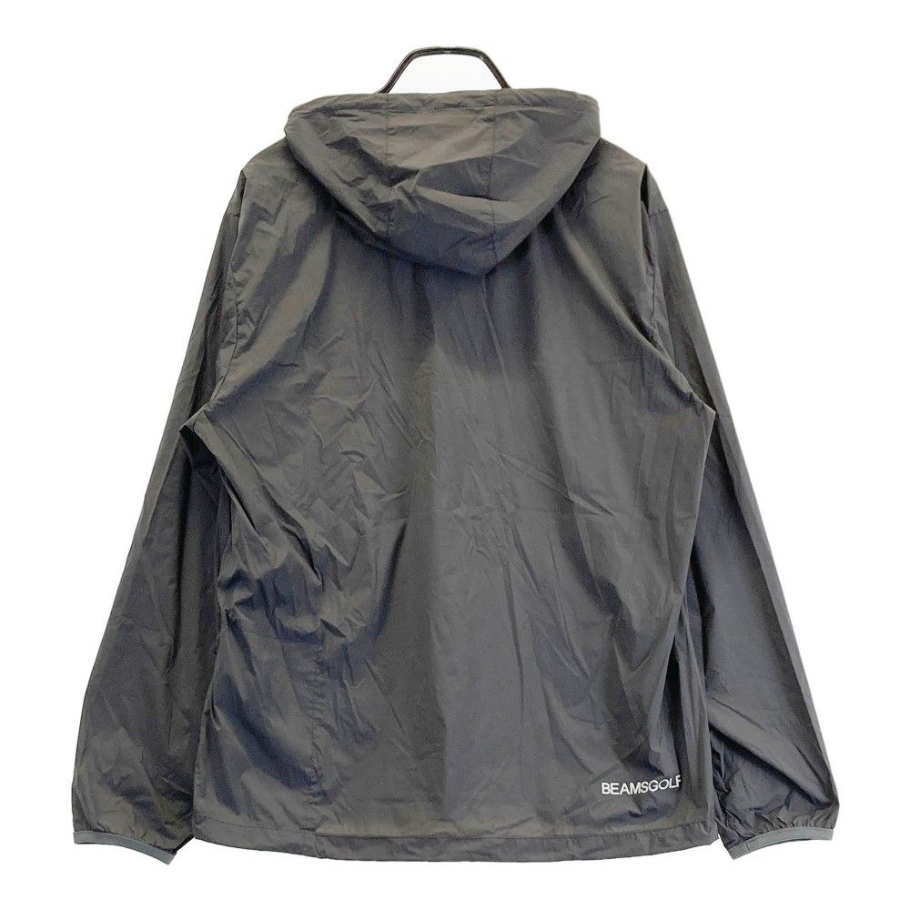 サイズ：XL BEAMS GOLF ビームスゴルフ フード付 ハーフジップブルゾン