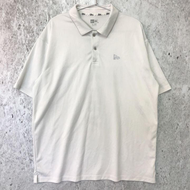 NEW ERA ニューエラ GF POLO DOT ポロシャツ ホワイト XX LARGE
