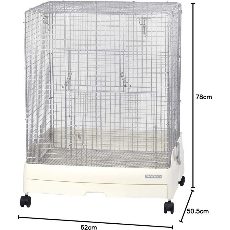 BUCATSTATE メタルケージ 80cm +トイレ+滑車 楽天市場