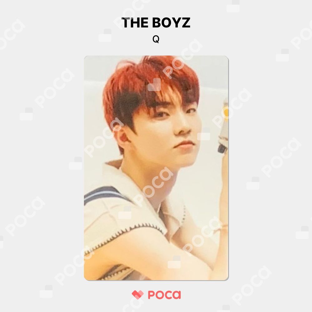 THE BOYZ キュー トレカ THRILL-ING Platform Ver. Splash 公式