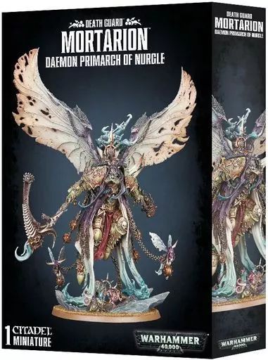 ミニチュアゲーム ナーグル神の総魔長 モータリオン ウォーハンマー40000 Mortarion Daemon Primarch Of Nurgle 43-49