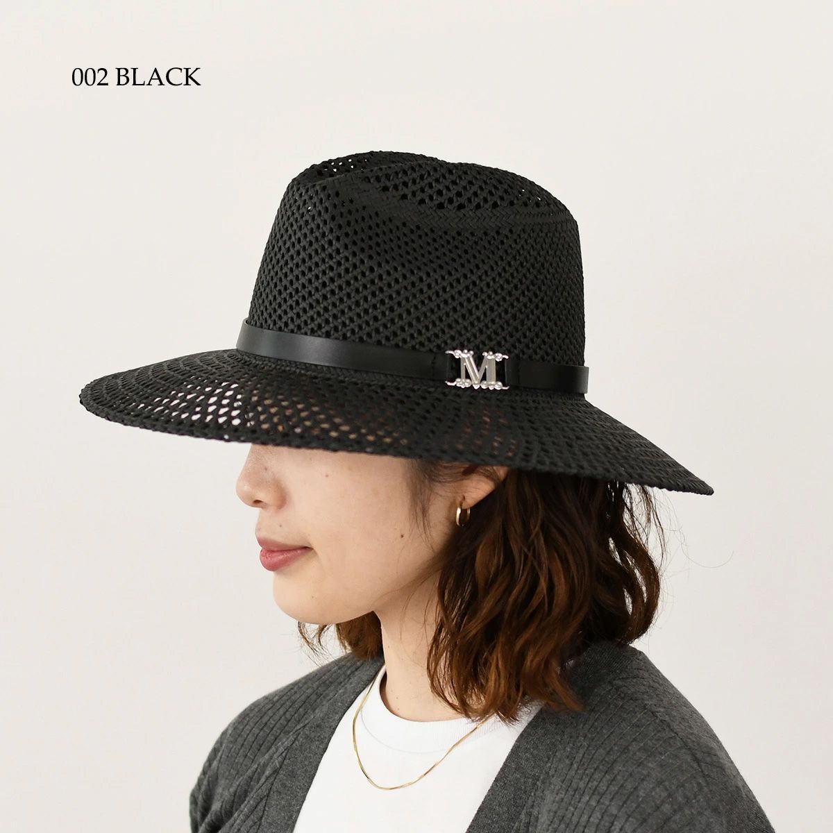 Max Mara】モノグラムサンハット