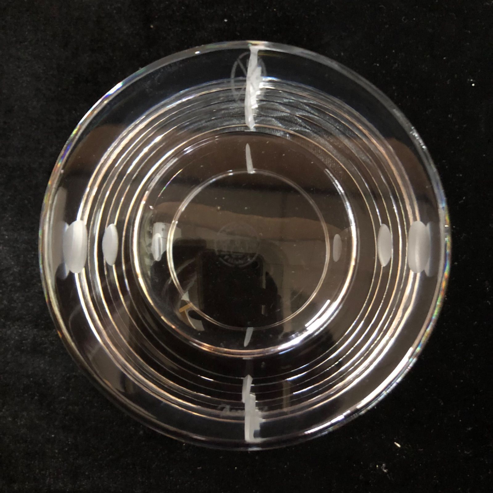 廃盤 バカラ トランキュリティ キャンドル ホルダー 置物 オブジェ