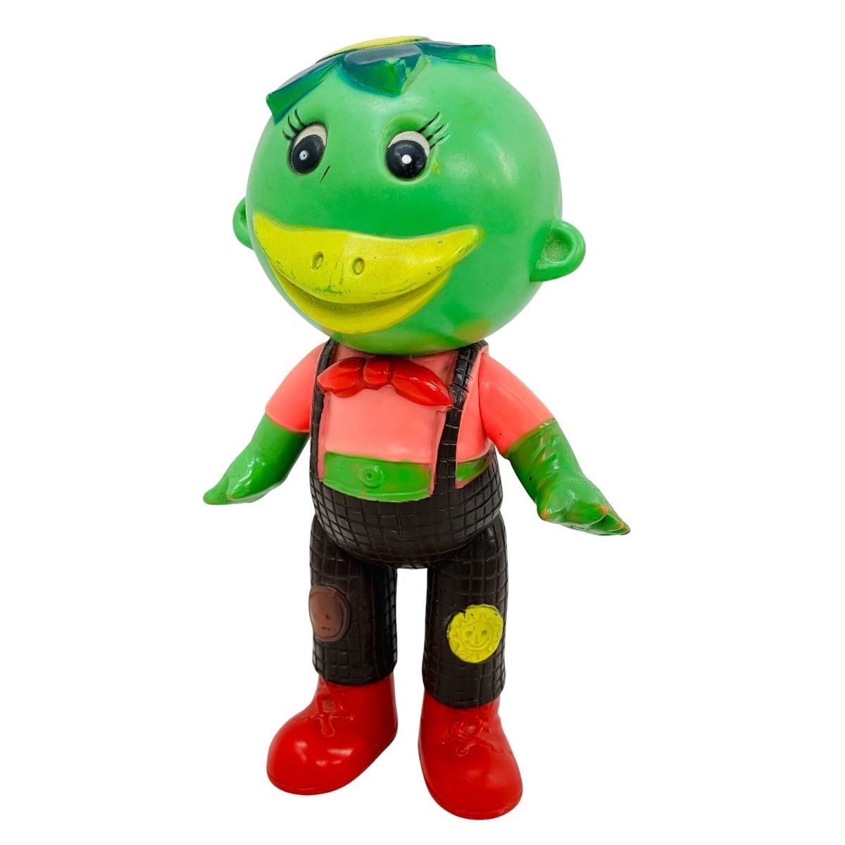 昭和レトロ★カッパのカータン ★ソフビ ママとあそぼう!ピンポンパン カッパのカータン ソフビ 昭和レトロ