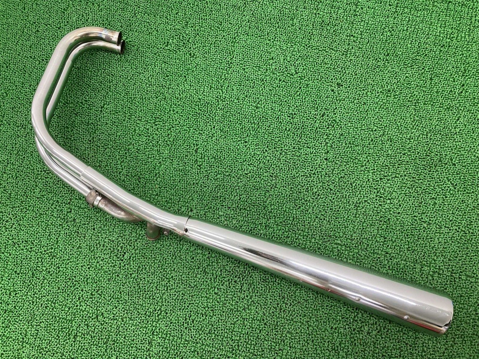 Z400FX マフラー 左 K003 カワサキ 純正 バイク 部品 KZ400E KZ400J Z550FX 中間 車検 Genuine oP