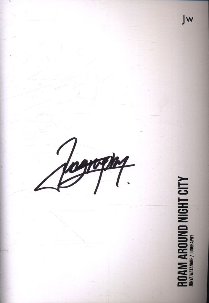 サイン入り JUNYA WATANABE ROAD AROUND NIGHT CITY #1