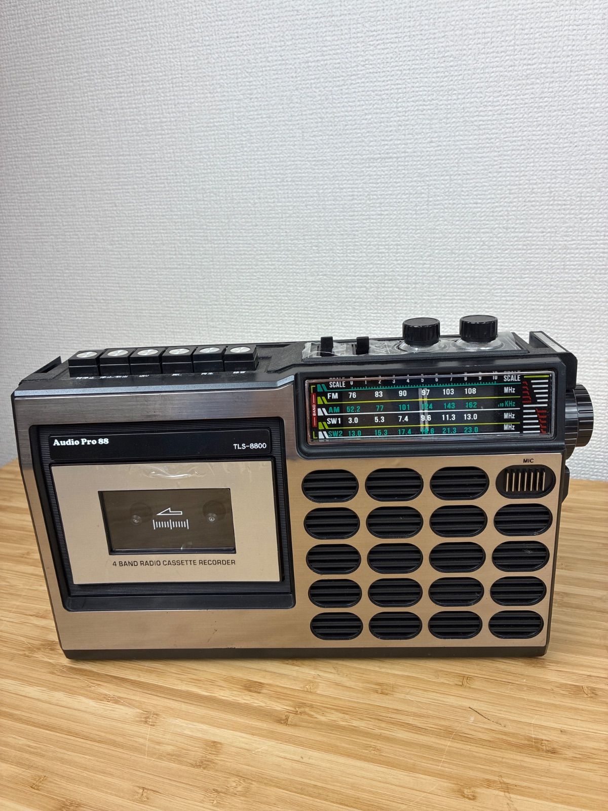 昭和の想いでラジカセ AM FMSWラジオ カセット ＳＤ USBまで