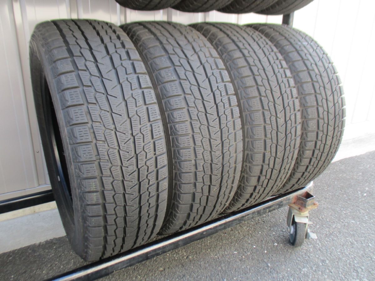 225/60R17 99Q ブリヂスン ICEGUARD G075 スタッドレス 2020年製 4本 送料込 T50820127インボイス領収書発行可能