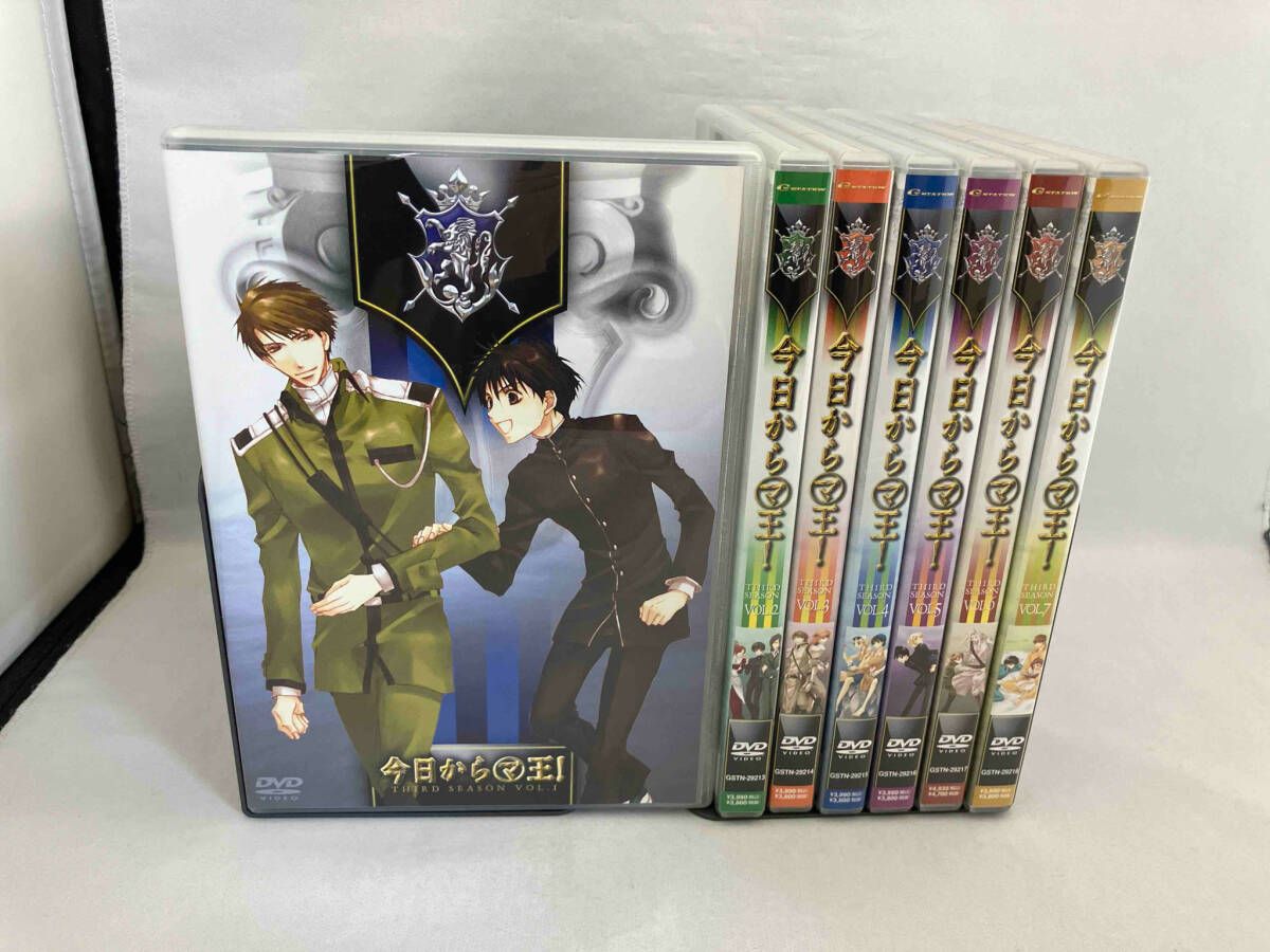 DVD 【※※※】[全7巻セット]今日からマ王! THIRD SEASON VOL.1~7