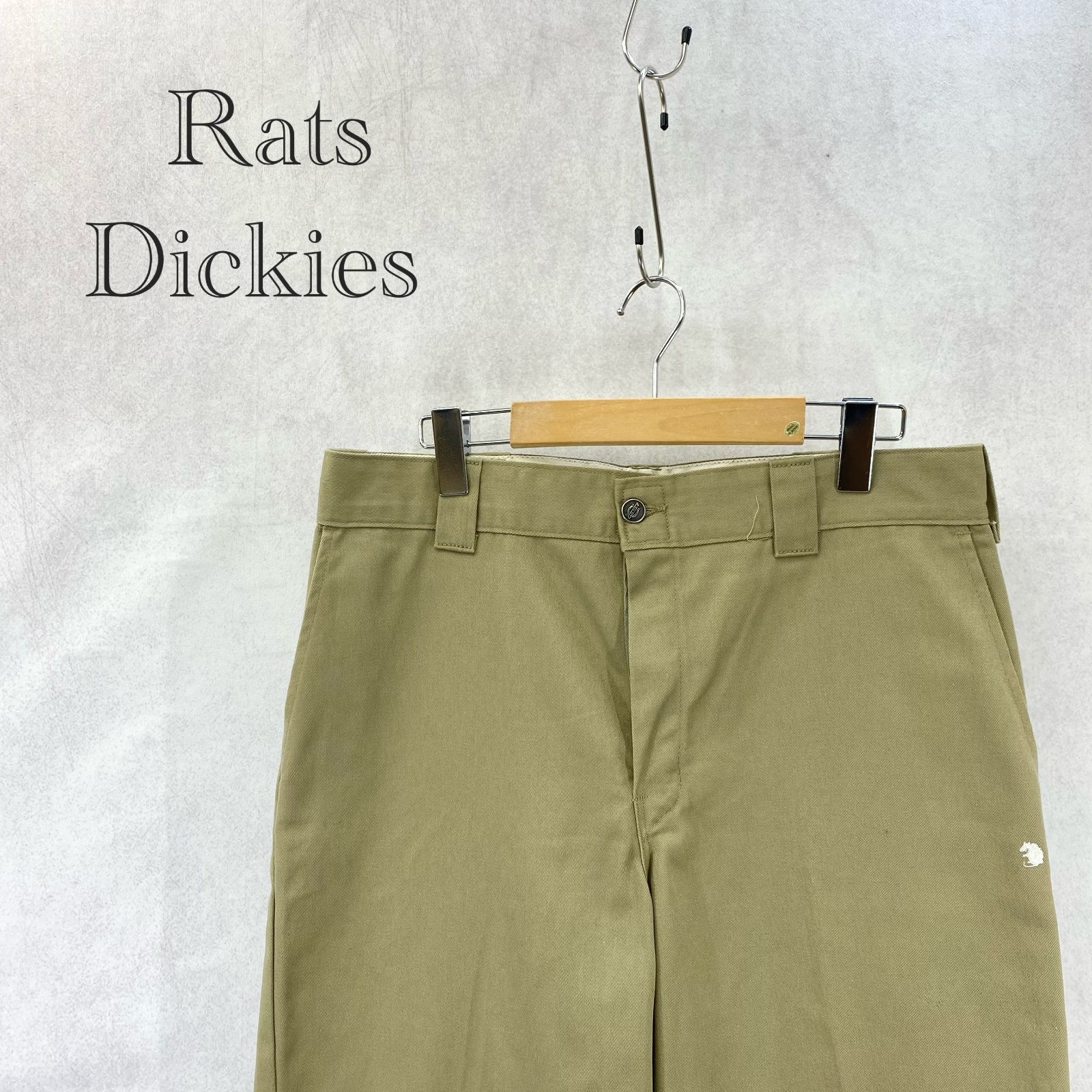 Rats ラッツ Dickies ディッキーズ 874 ロゴ プリント ワーク パンツ
