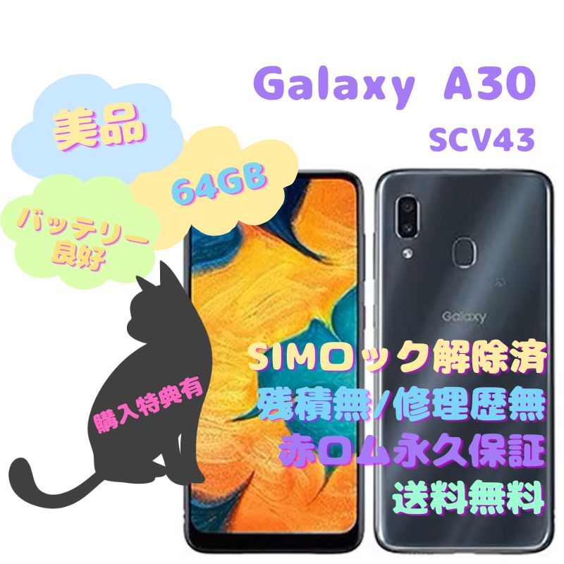 SAMSUNG Galaxy A30 本体 有機EL SIMフリー | www.fleettracktz.com