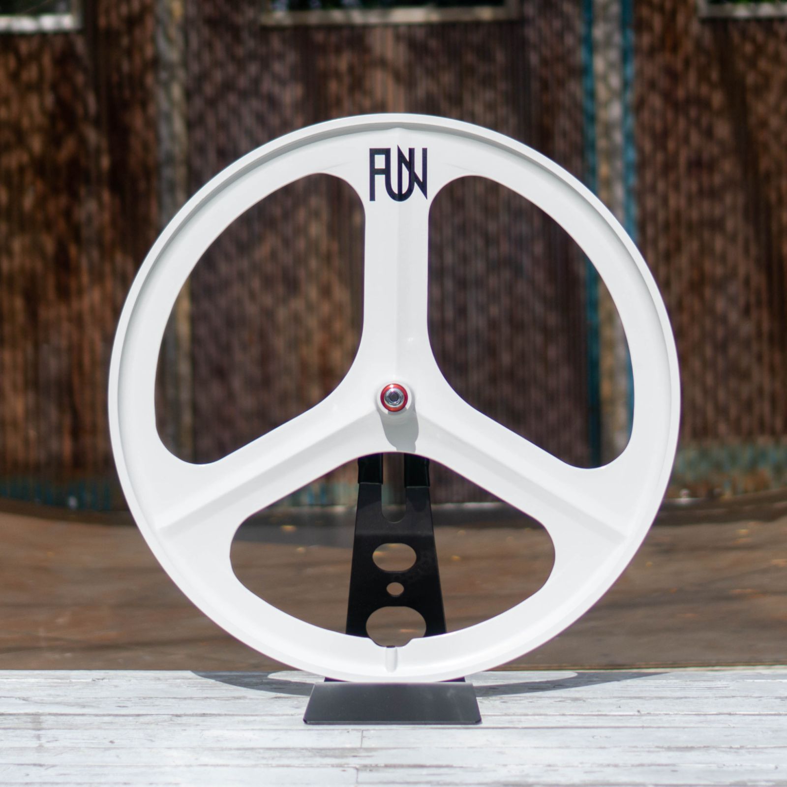 自転車 FUN 3バトンホイール フロント