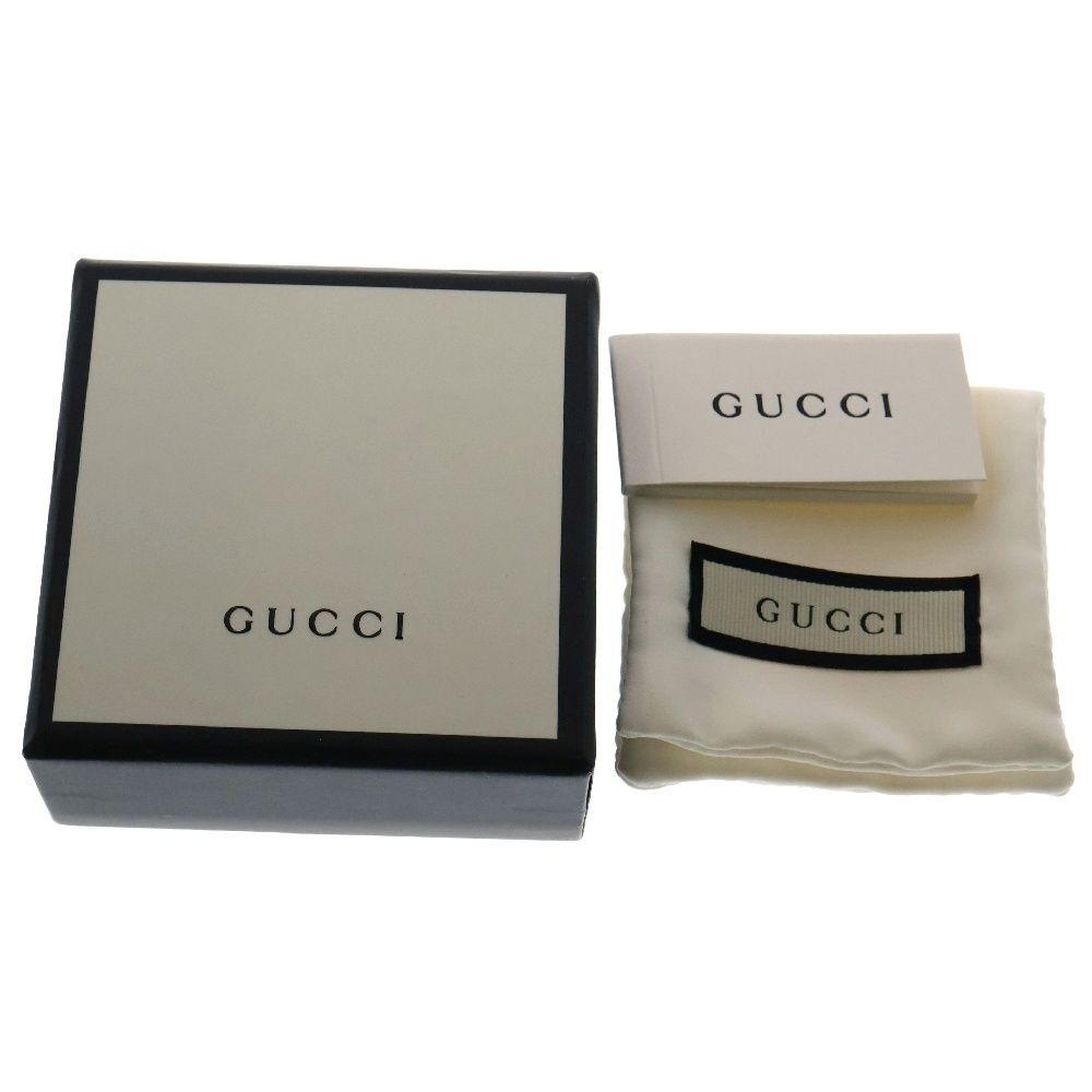 GUCCI (グッチ) GGロゴ ゴースト スカル リング Ag925 シルバー #7