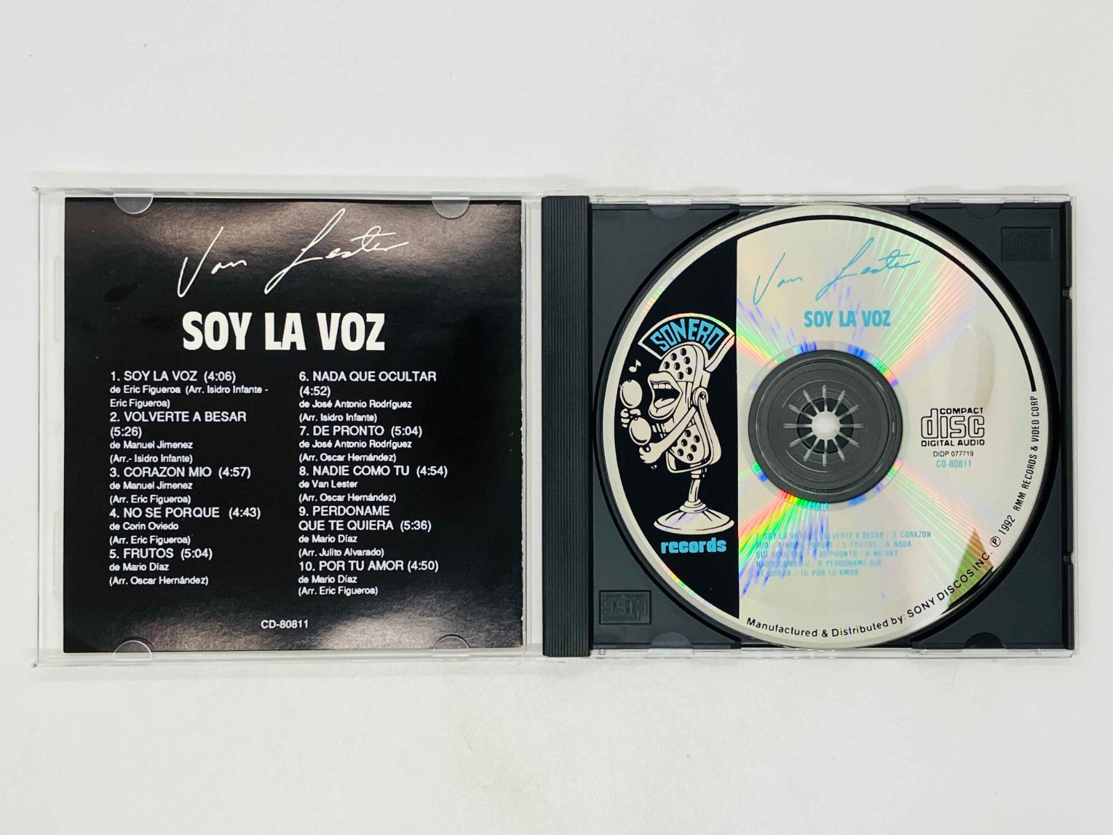 CD VAN LESTER / Soy La Voz / ヴァン・レスター サルサ CD