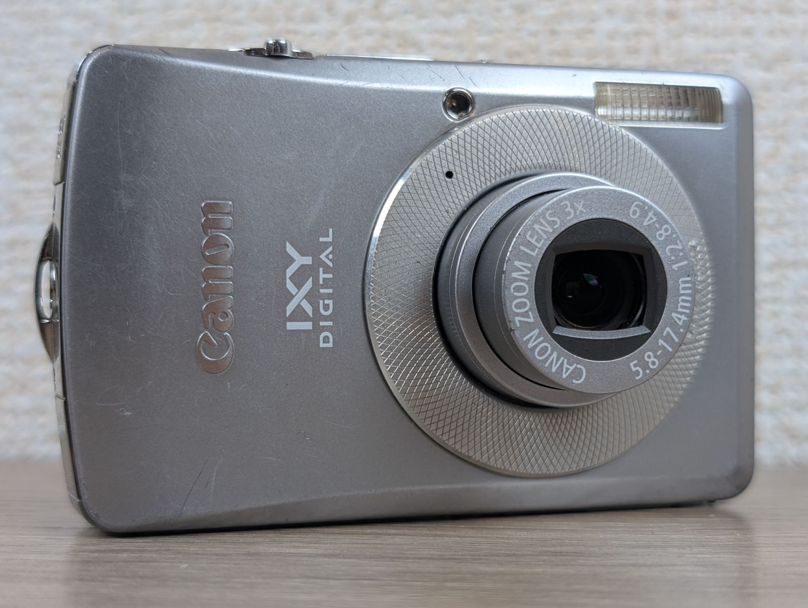 キャノン☆Canon IXY DIGITAL80 デジタルカメラ シルバー 186000 現状