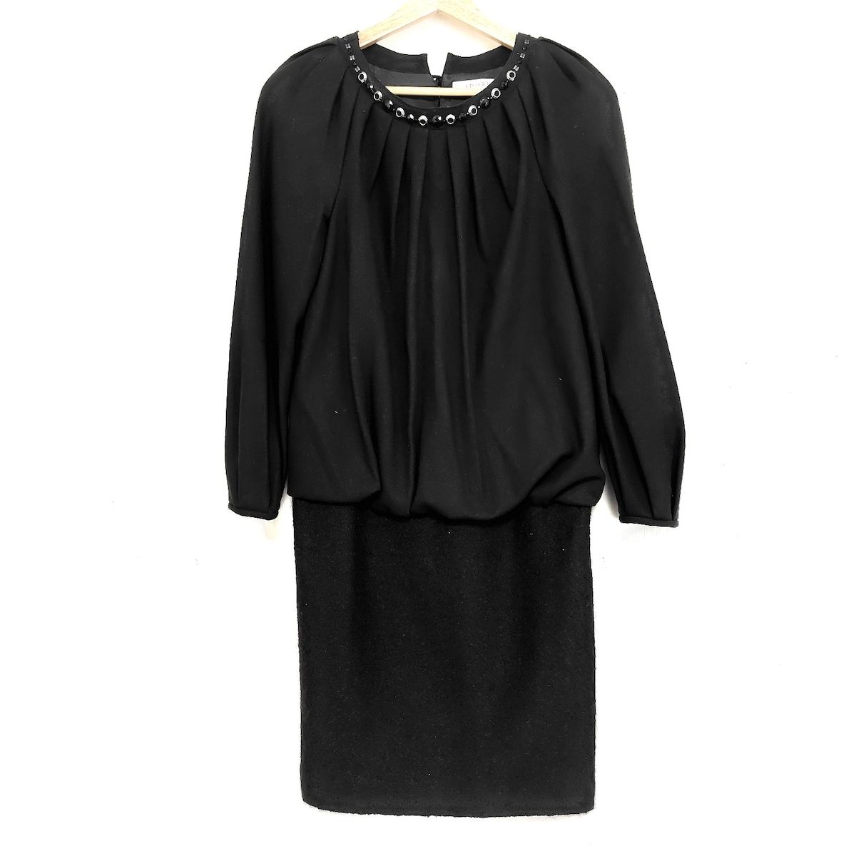 ADORE(アドーア) ワンピース サイズ36 S レディース - 黒×ダーク  