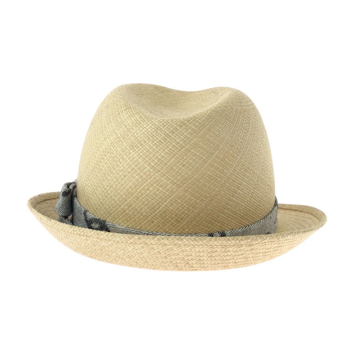 新品未使用 CHANEL シャネル ココマーク ベージュ グレー ストロー