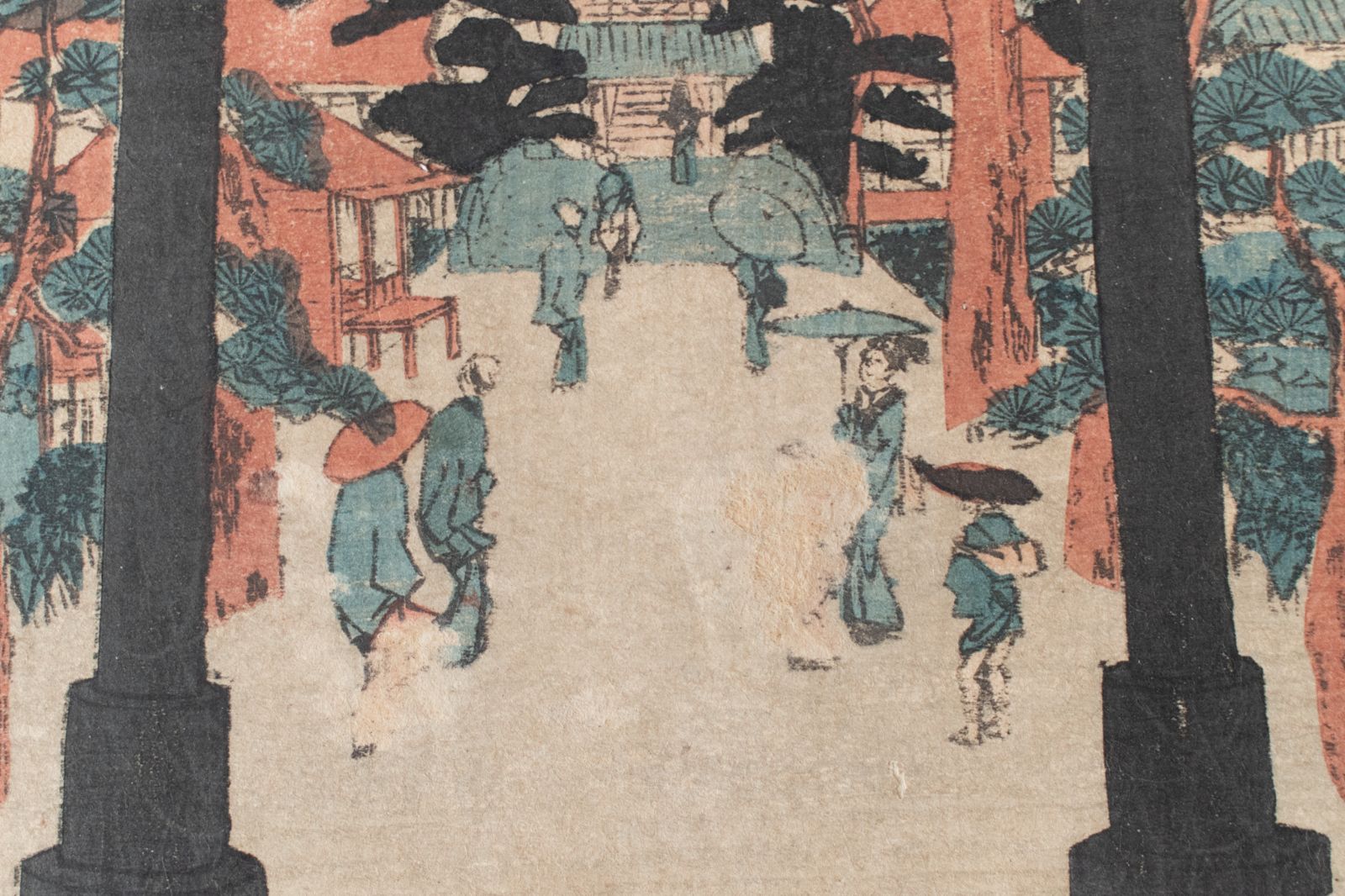 木版画 浮世絵 まとめて 6枚 廣重 清長 他 上野不忍池 他 錦絵 美人画 木版画 浮世絵 まとめて 6枚 廣重 清長 他 上野不忍池 他 錦絵