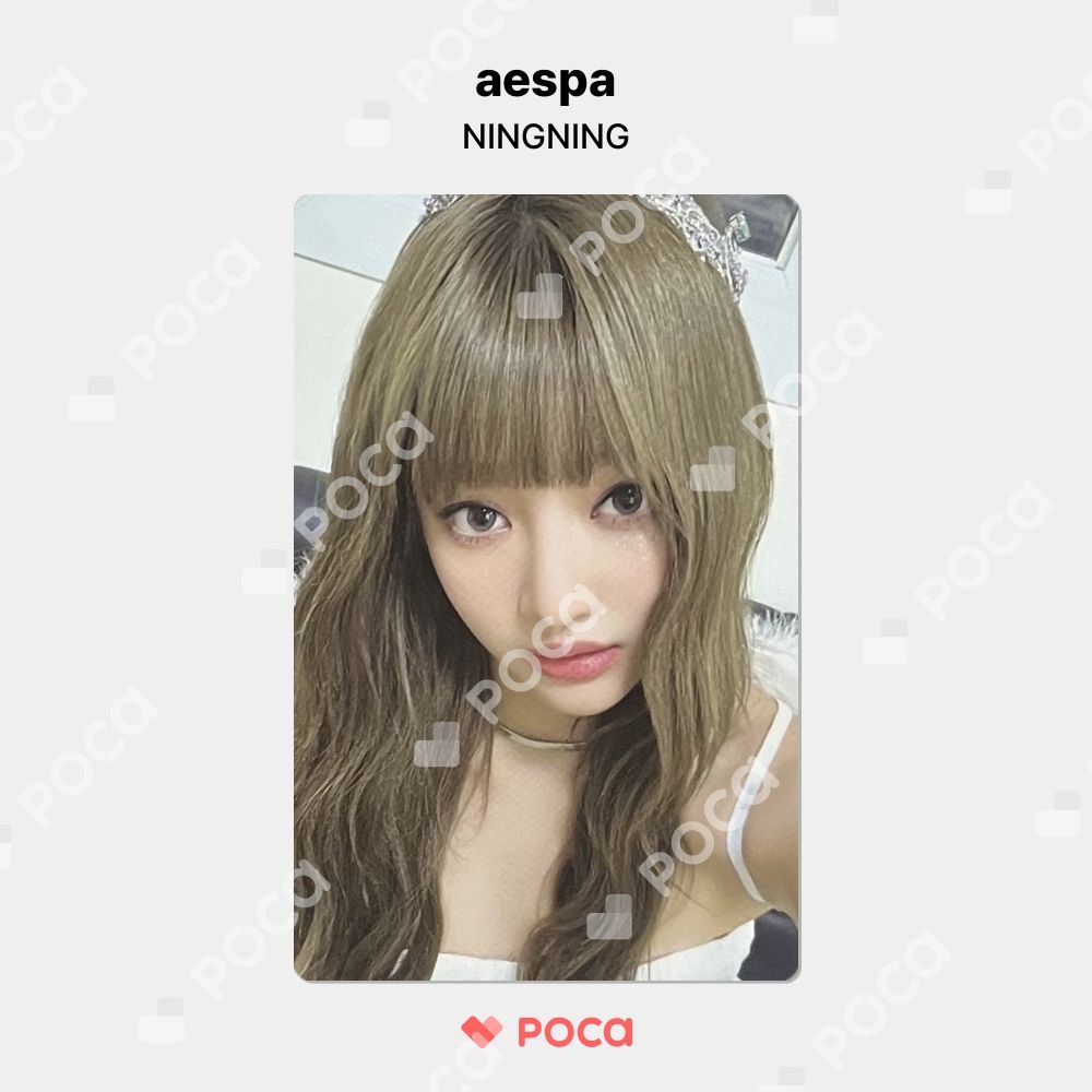 aespa 109 プレゼント限定トレカ ニンニン aespa 109 プレゼント限定トレカ ニンニン アイドル