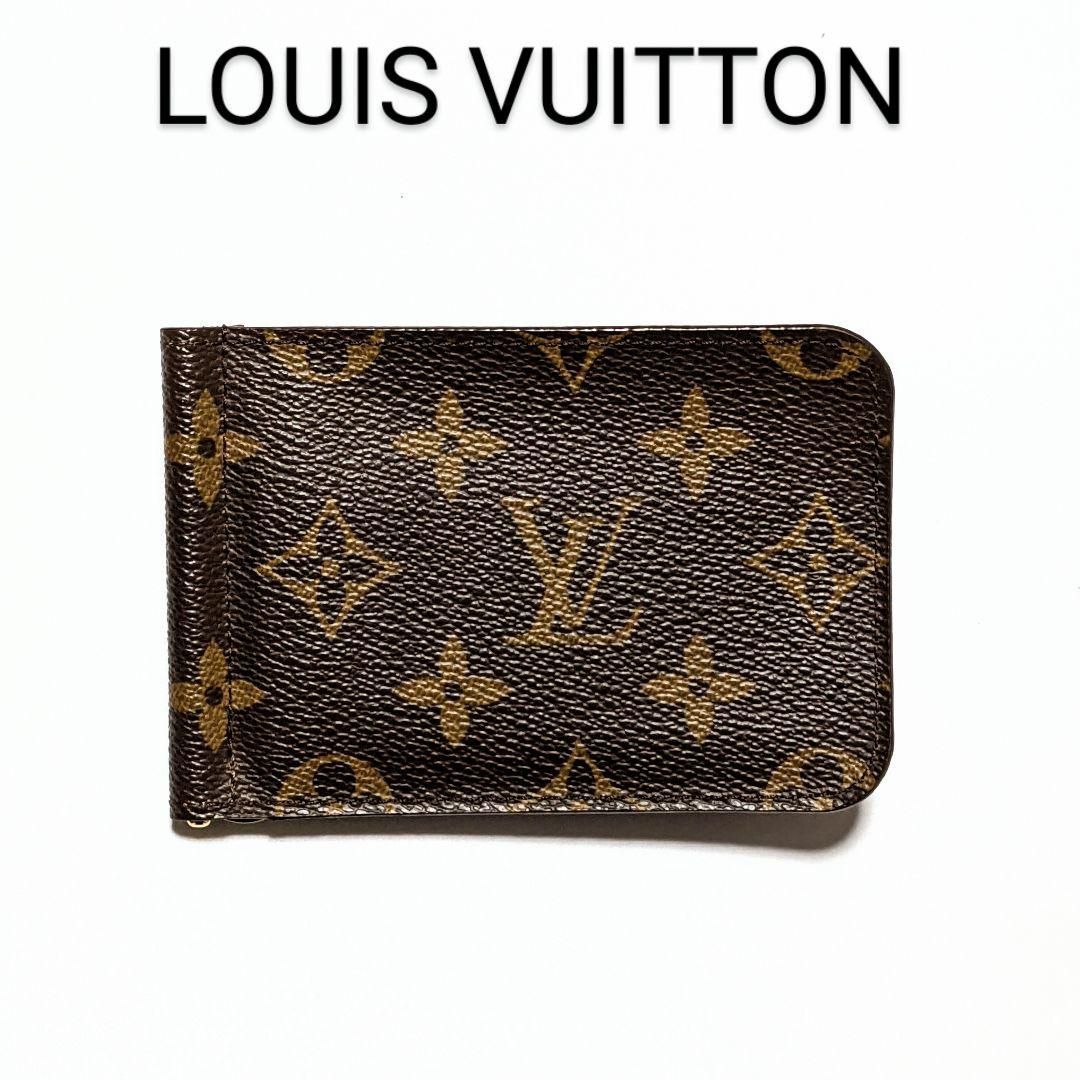 2022福袋】 LOUIS VUITTON 財布 マネークリップ モノグラム 黒 - 小物