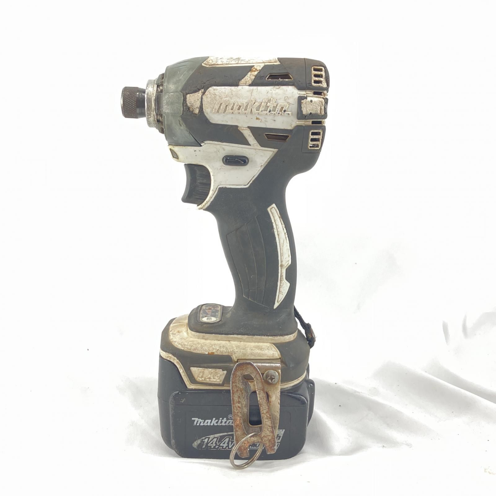 MAKITA マキタ インパクトドライバ TD137D 充電器 充電池2個 ケース付 14.4v
