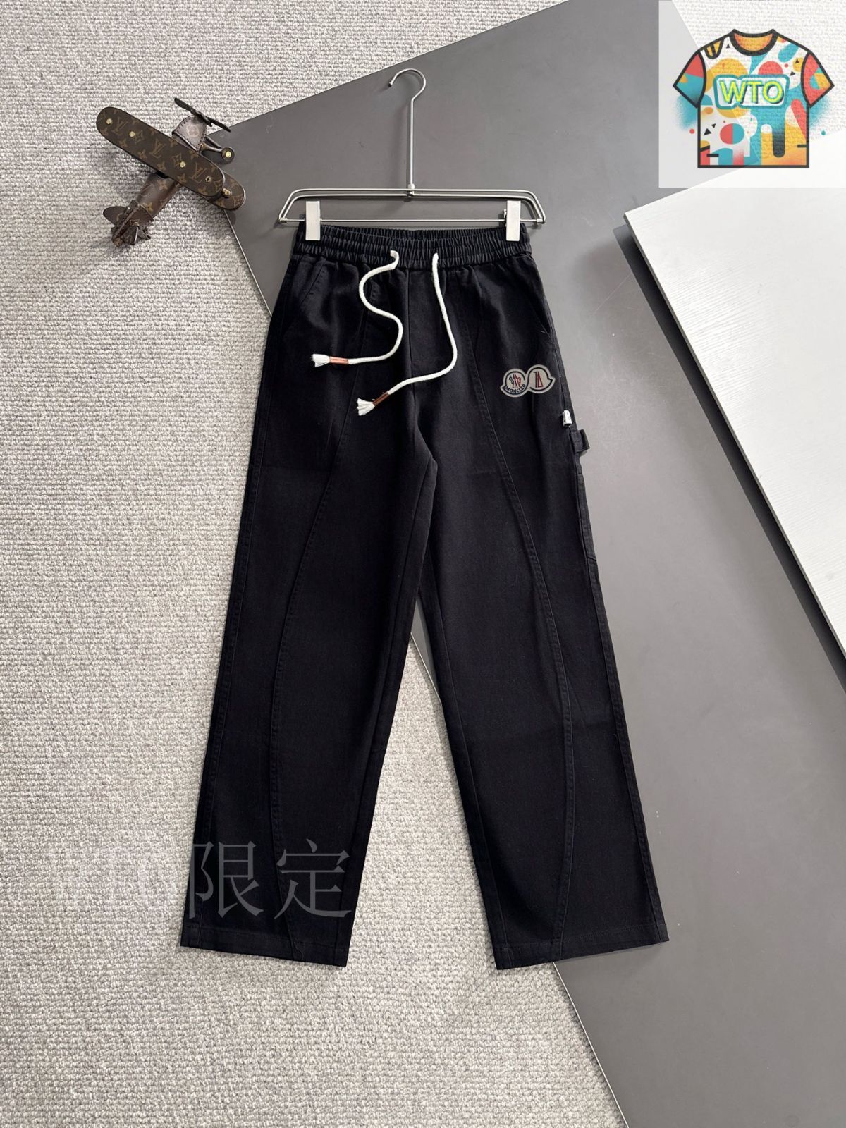 【国内発送】MONCLER レギンスパンツ 8h00019-f90 今日特価】Moncler 2025 SS Elastic Waist Pants モンクレール