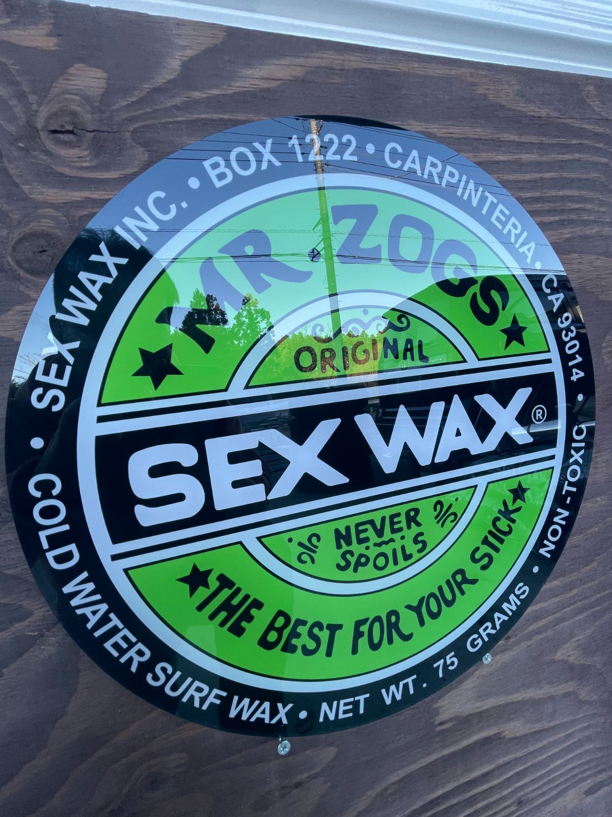 レア! SEXWAX ステッカー On board 黒 サーフィン - サーフィン