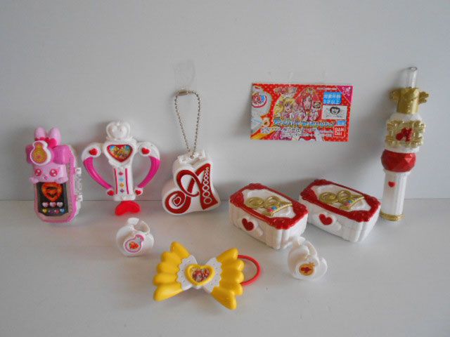 【限定価格セール！】 ♯Jhj07Ktドキドキ!プリキュア愛の切り札!なりきりプリキュア7種 その他