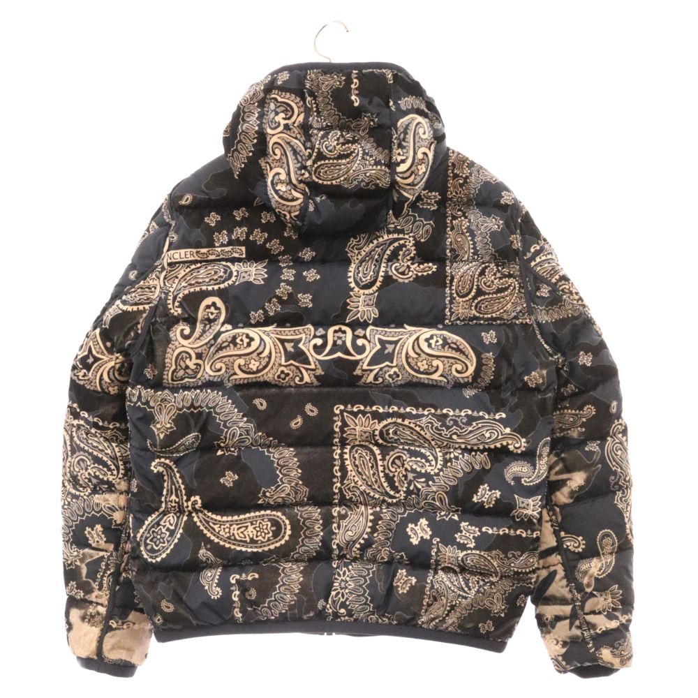MONCLER (モンクレール) FREVILLE ペイズリー柄 リバーシブル ダウン