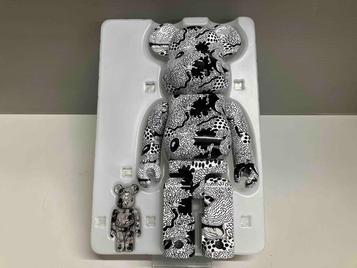 メディコム・トイ Keith Haring Mickey Mouse 100%&400% BE