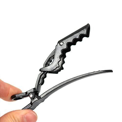  ブラック ヘアピン プラスチック ヘアスタイリング 5点セット ドラゴンヘアクリップ クリップ クリップ 輪ゴム