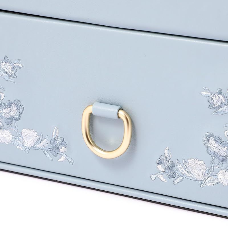 コスメボックス ブルー