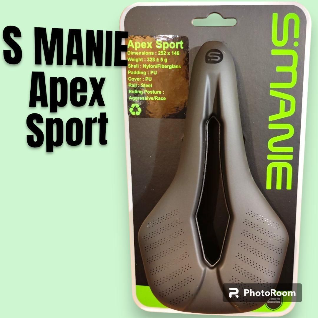 S-manie ショートノーズサドル Apex Sport ロード、MTBにもおすすめのショートノーズサドルです！ S-manie ショートノーズサドル Apex Sport ロード、MTBにも