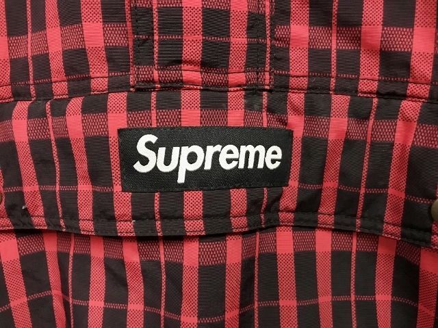 Supreme Nylon Plaid Pullover シュプリーム チェック ナイロン プル